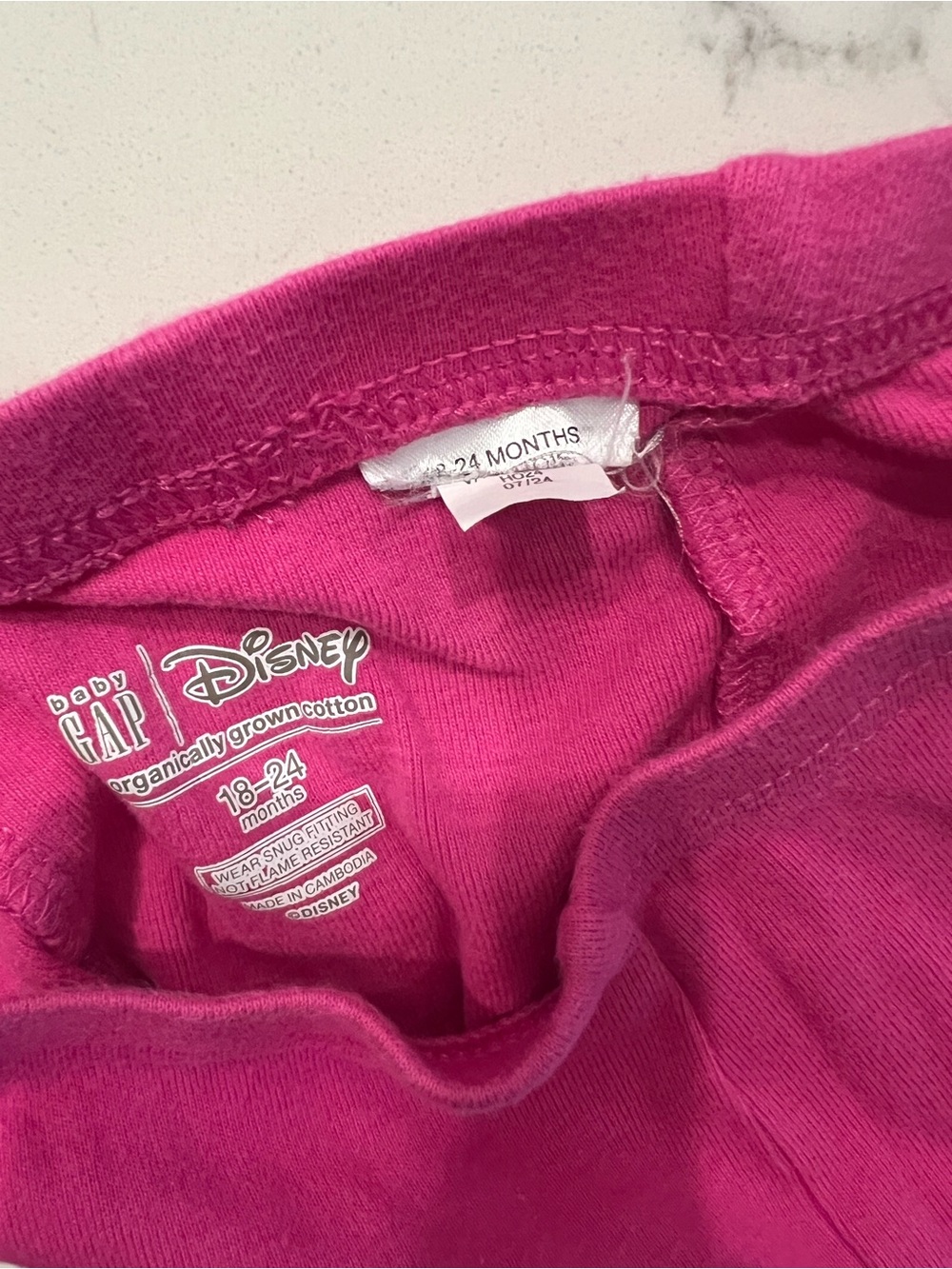 GAP Kids Pink Minnie Mouse Graphic PAJAMA SET❤️ - Picture 12 of 12